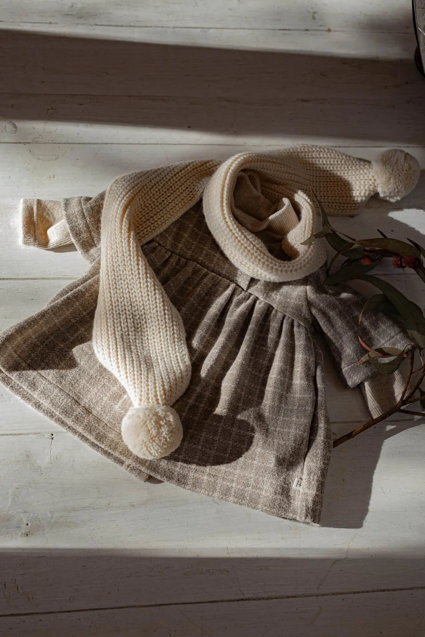 1 + in the Family - Tourtle Neck Langarmshirt"Nils" | oatmeal 1+ in the family