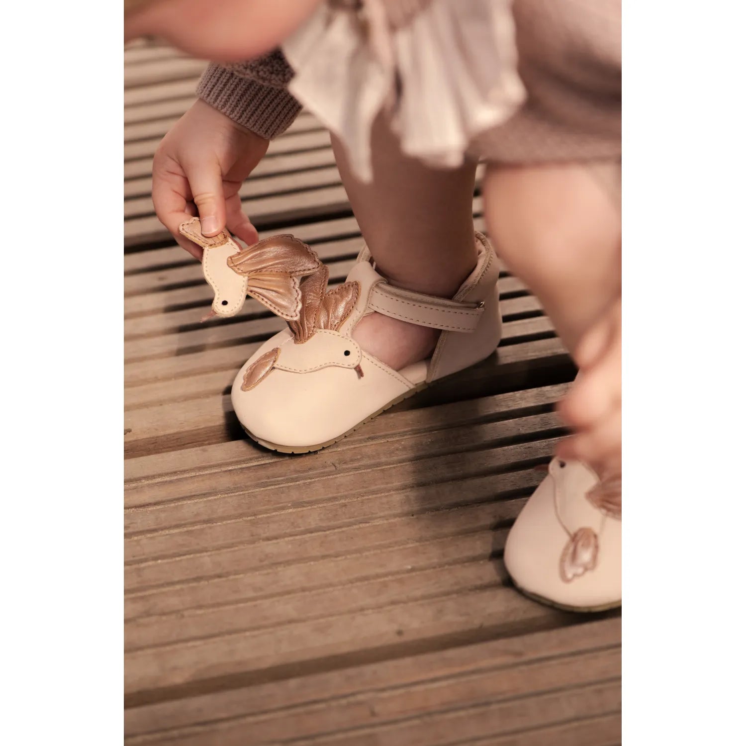 Donsje - Schuhe "Franny Shoes Hummingbird" | powder nubuck