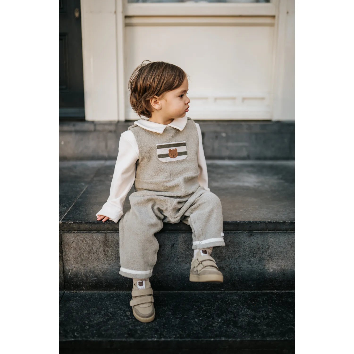 Donsje - Sneaker "Pivalo Sneakers Bear" | taupe suede