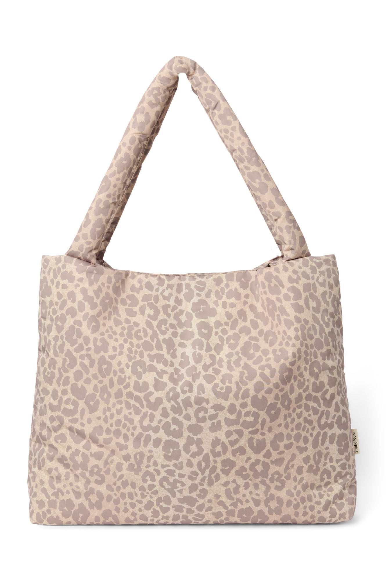 Studio Noos - Tasche "Puffy Mom Bag" | beige leopard