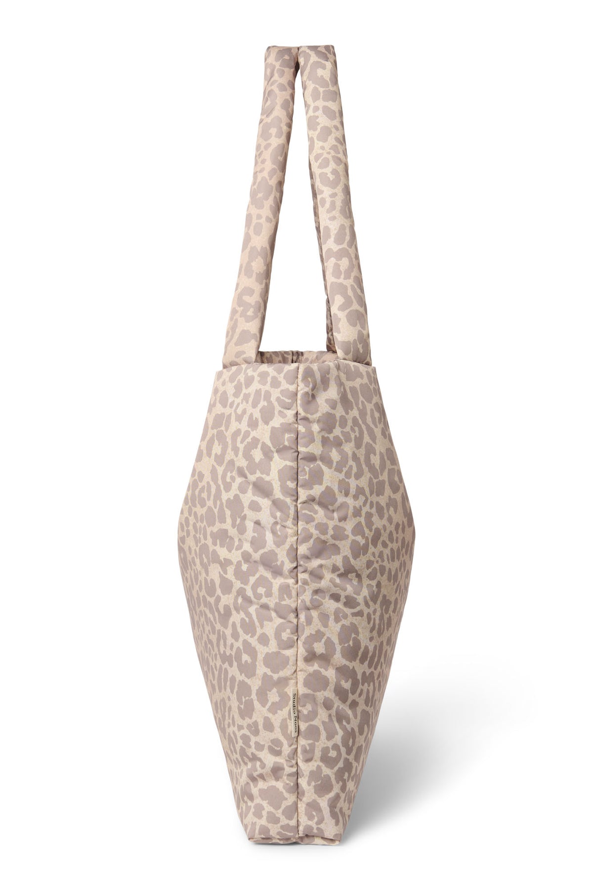 Studio Noos - Tasche "Puffy Mom Bag" | beige leopard (tonal)