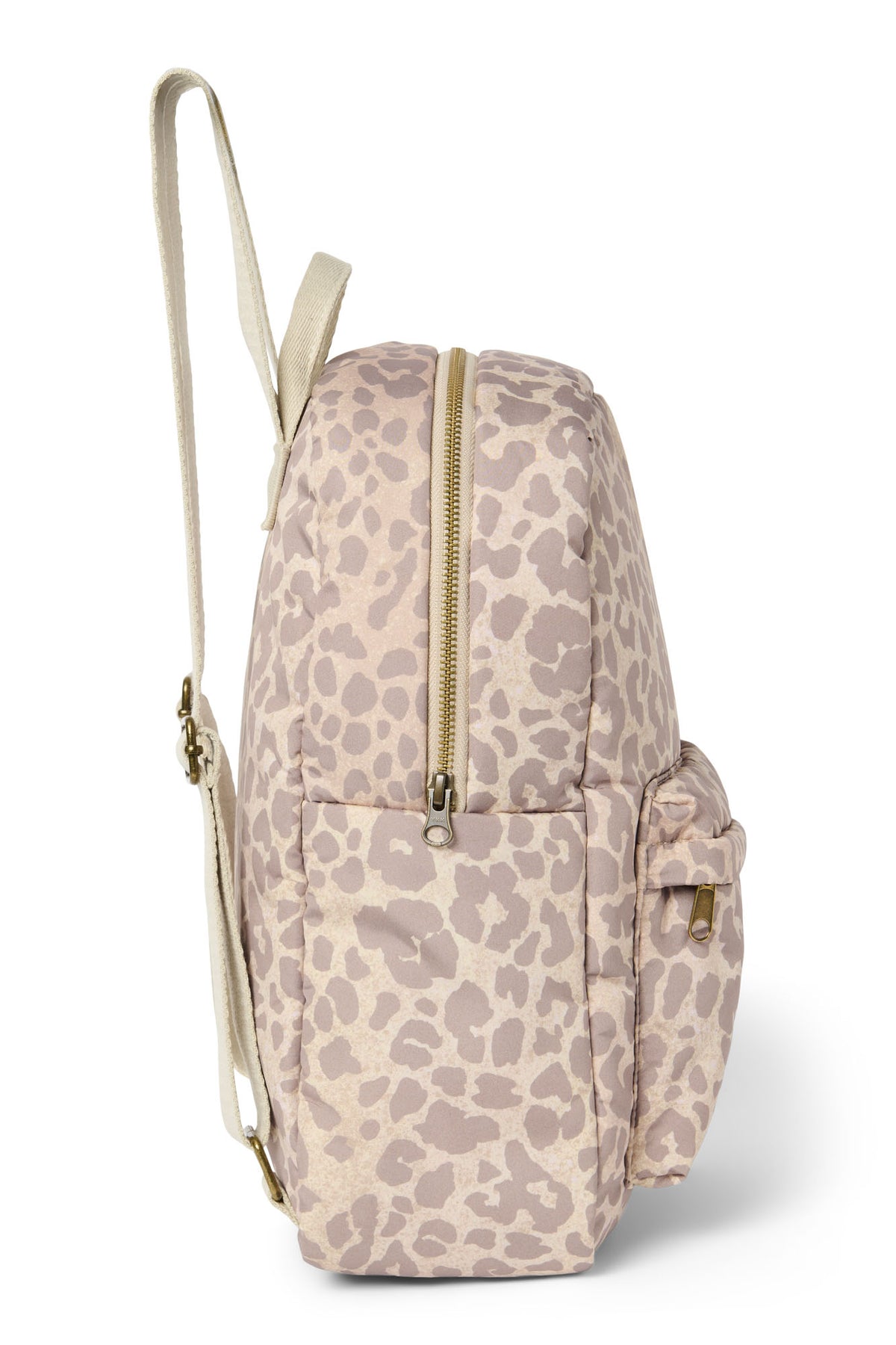 Studio Noos - Rucksack "Puffy Midi Backpack" | beige leopard