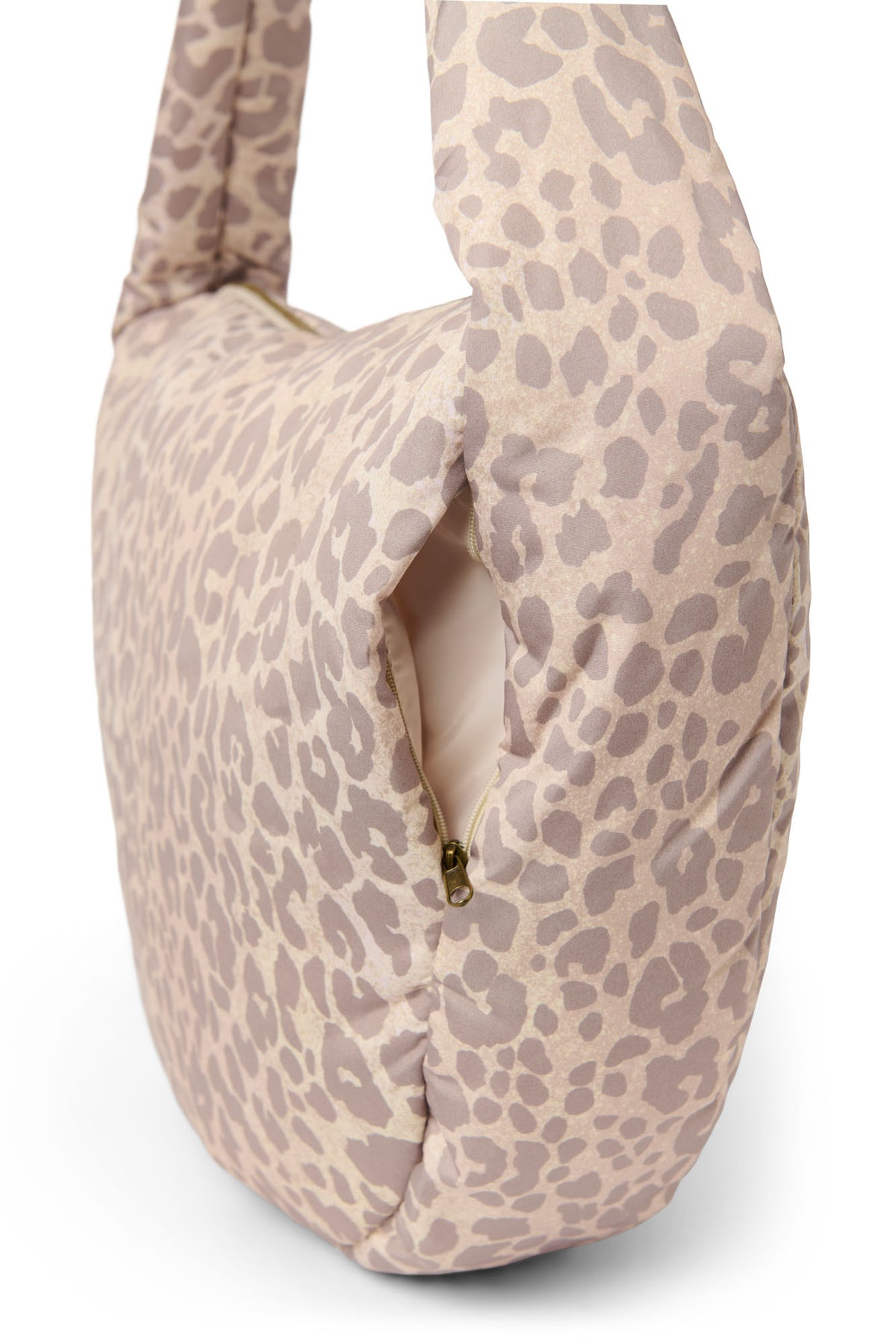 Studio Noos - Umhängetasche "Puffy Cross Body Bag" | beige leopard