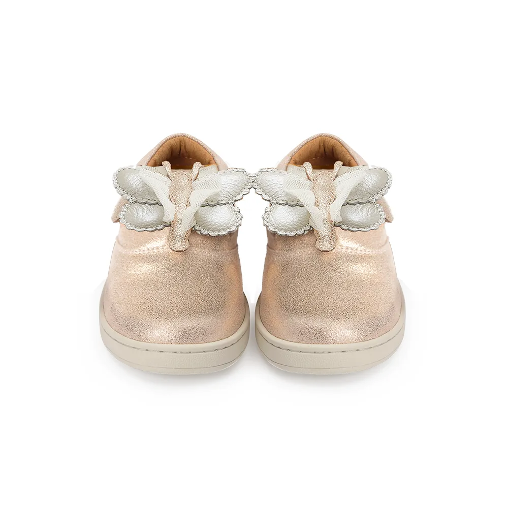 Donsje - Sneaker "Hadria Sneakers Shimmer Libelle" | powder metallic leather