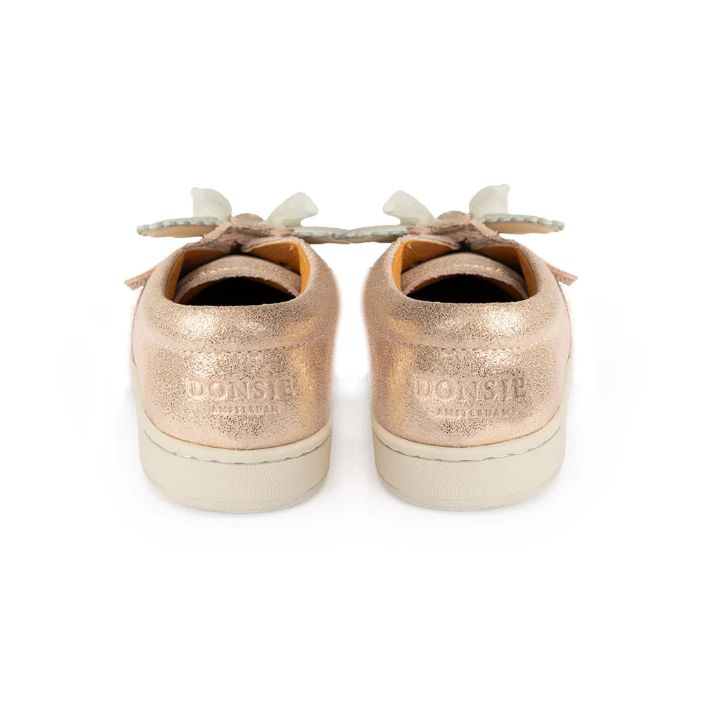 Donsje - Sneaker "Hadria Sneakers Shimmer Libelle" | powder metallic leather