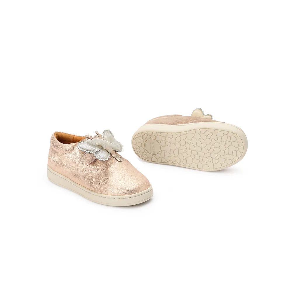 Donsje - Sneaker "Hadria Sneakers Shimmer Libelle" | powder metallic leather