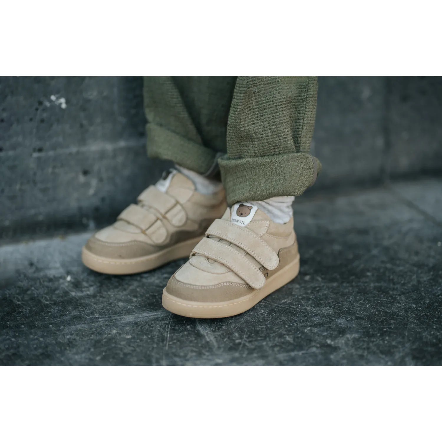 Donsje - Sneaker "Ivalo Sneakers Bear" | taupe suede