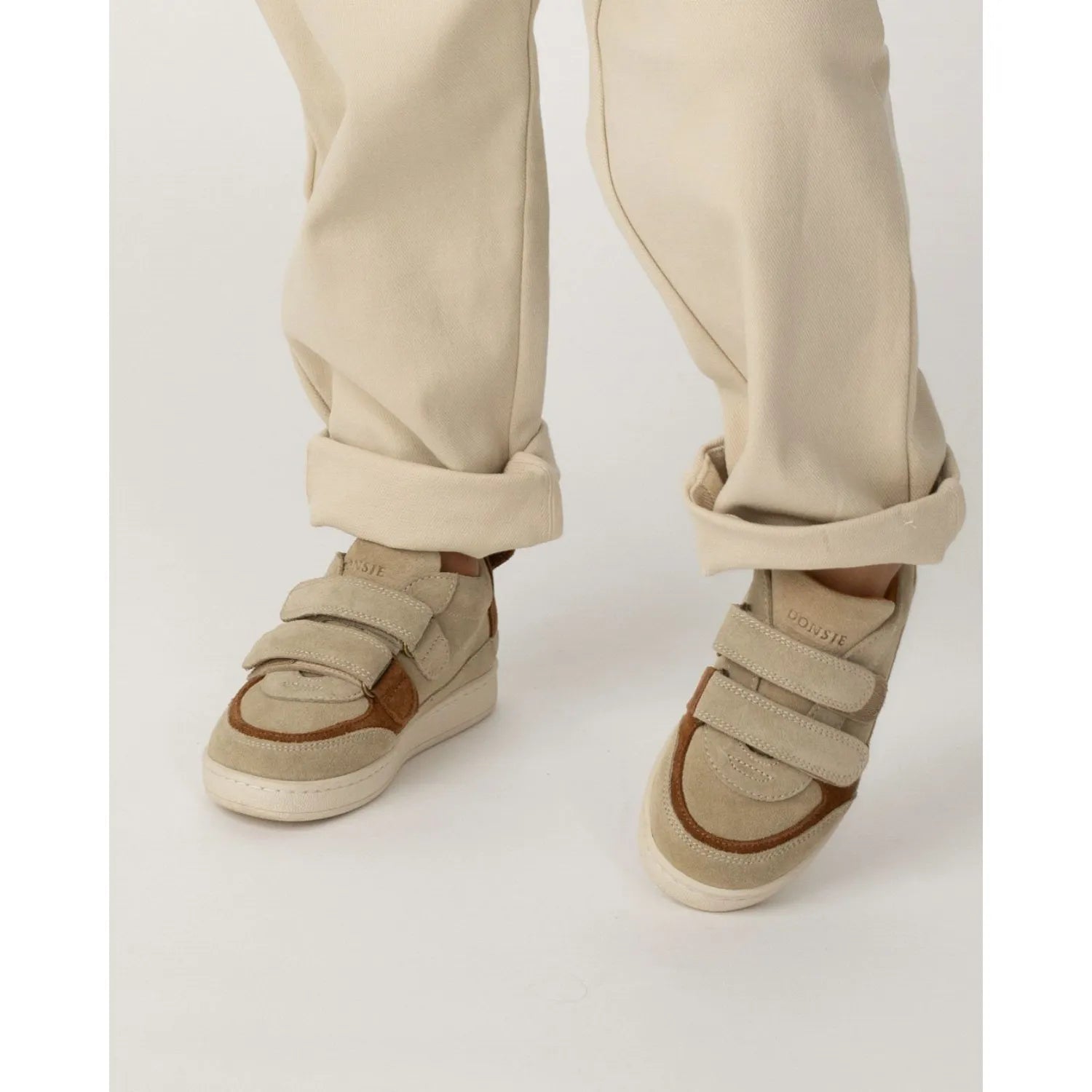 Donsje - Sneaker "Rinou Sneakers Bear" | taupe suede