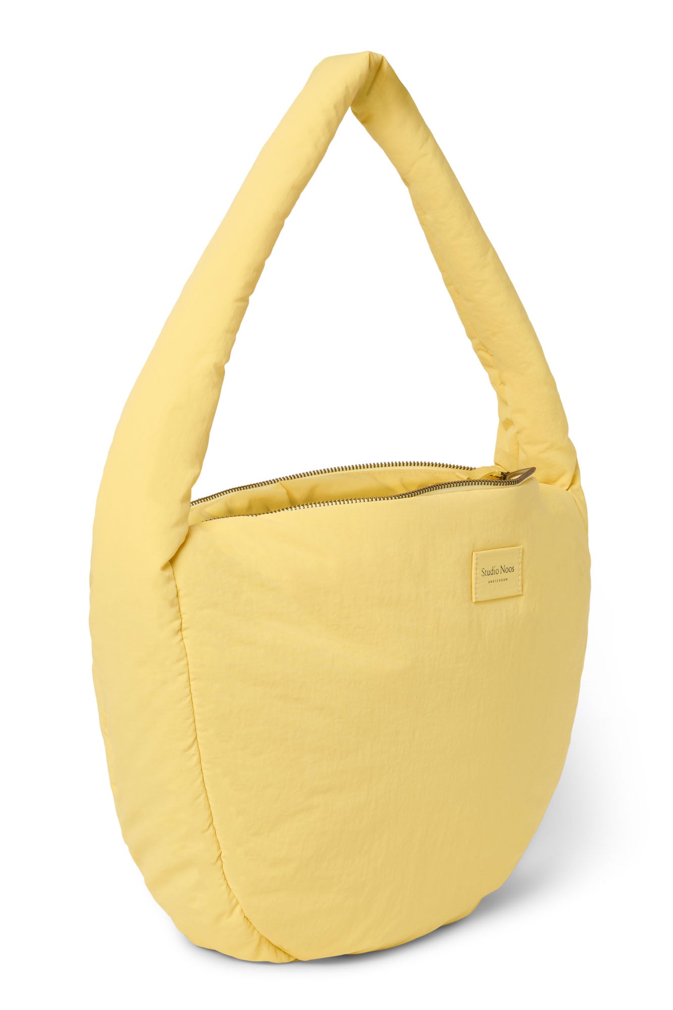 Studio Noos - Umhängetasche "Textured Puffy Cross Body Bag" | butter yellow