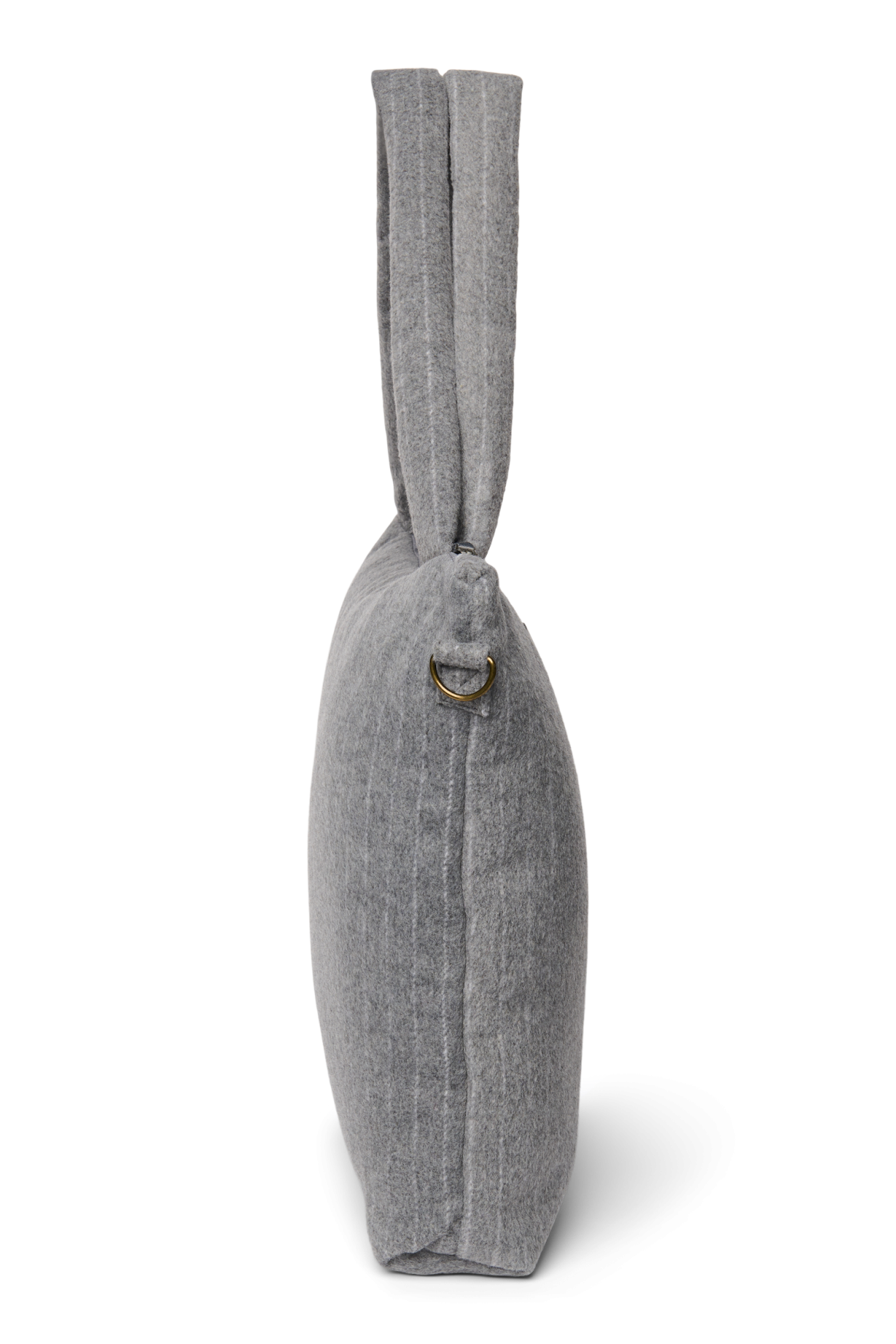 Studio Noos - Wickeltasche "Flannel Chalkstripe Diaper Bag" | Light Grey