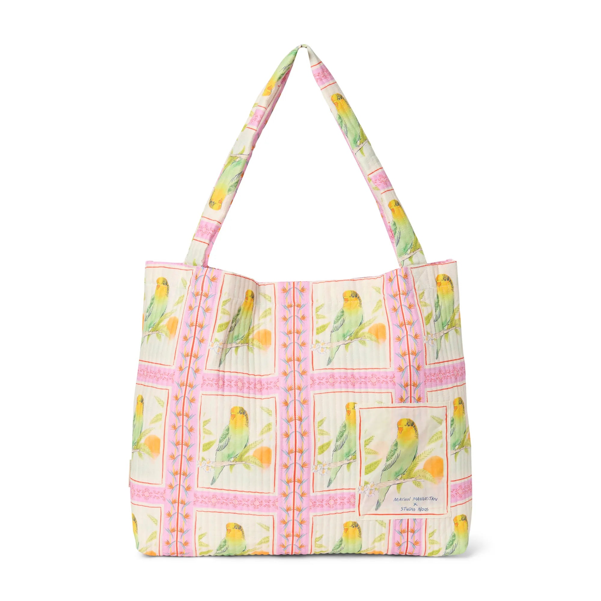Studio Noos x Maison Mangostan - Tasche "Mom Bag" | birds
