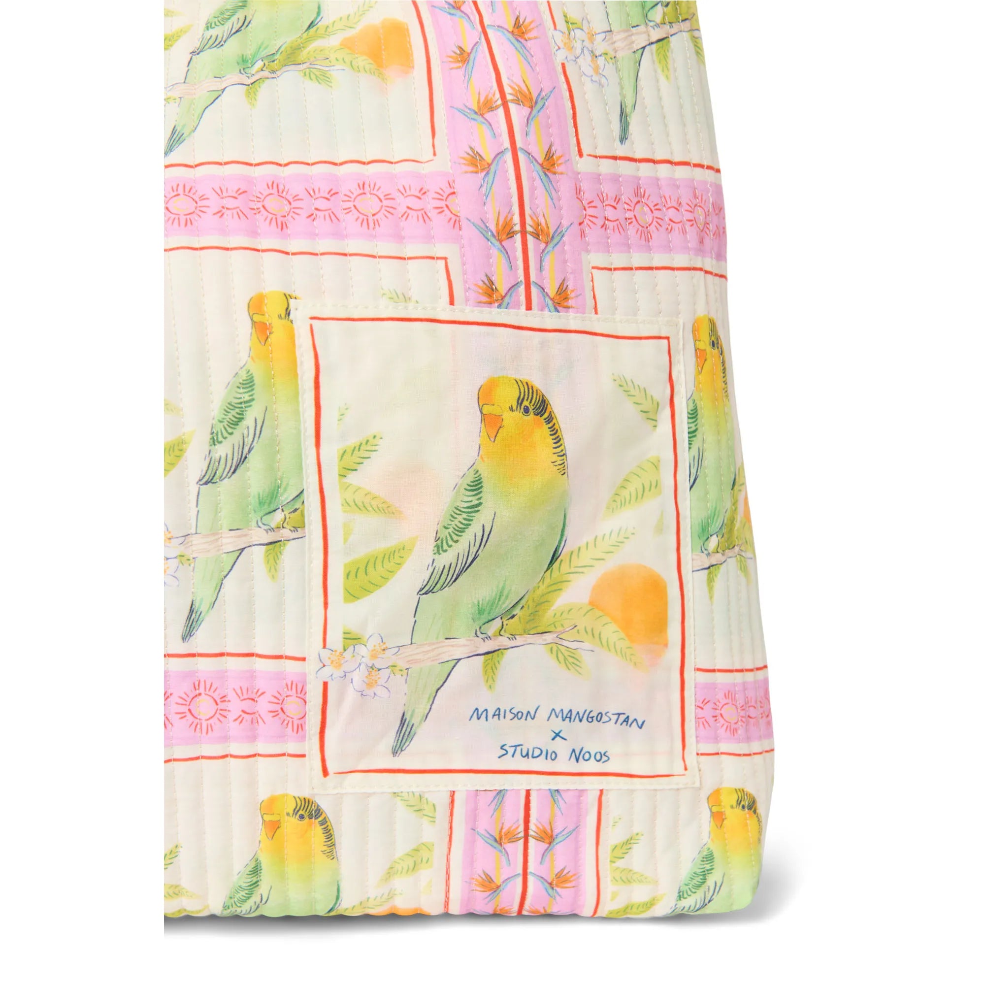 Studio Noos x Maison Mangostan - Tasche "Mom Bag" | birds