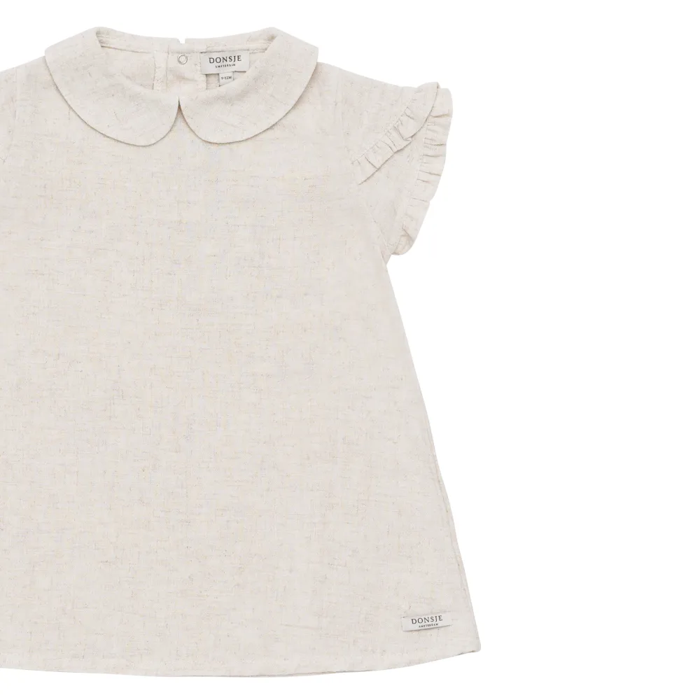 Donsje - Kleid "Flien Dress" | birch melange
