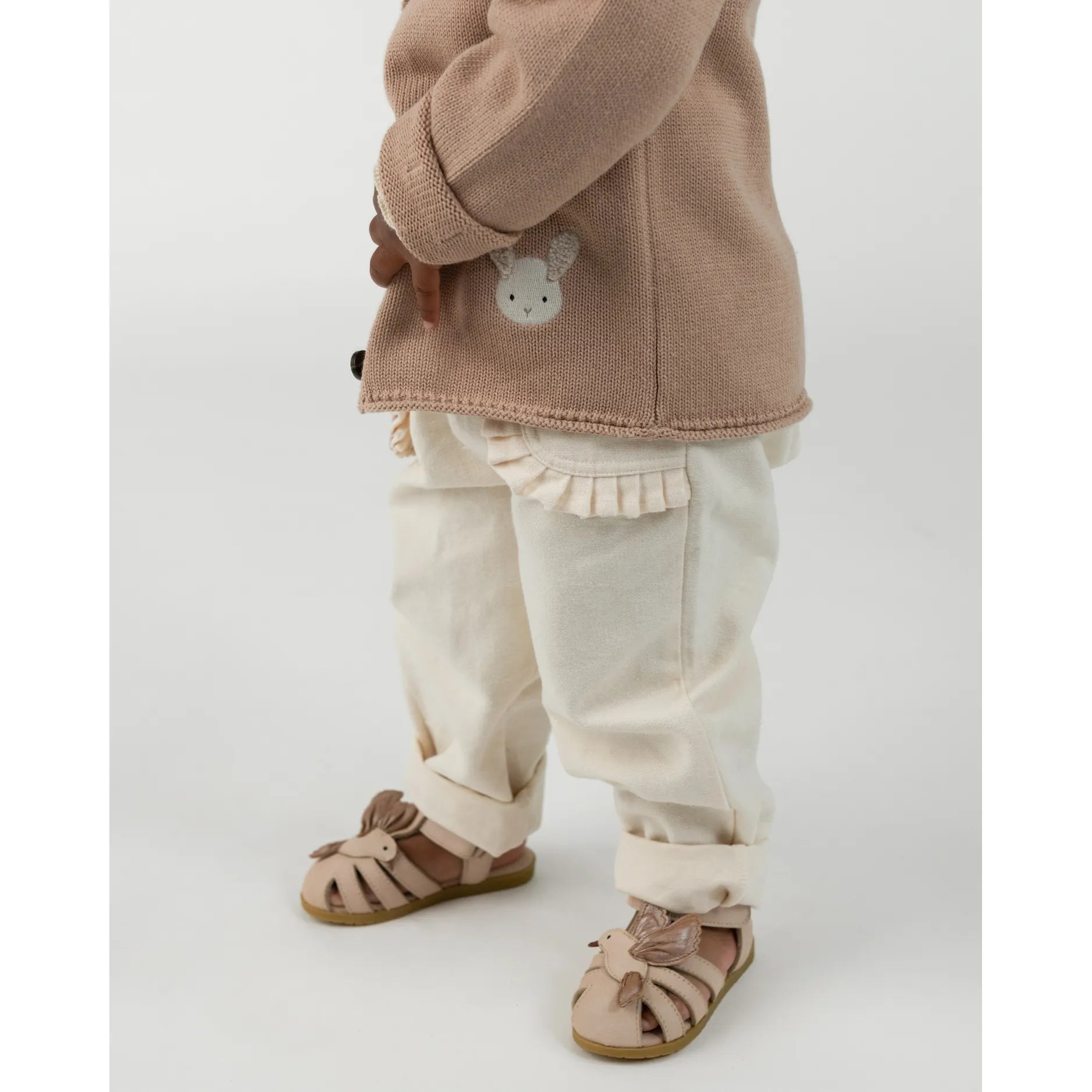 Donsje - Cardigan "Danta Cardigan Fluffy Bunny" | rose mocha