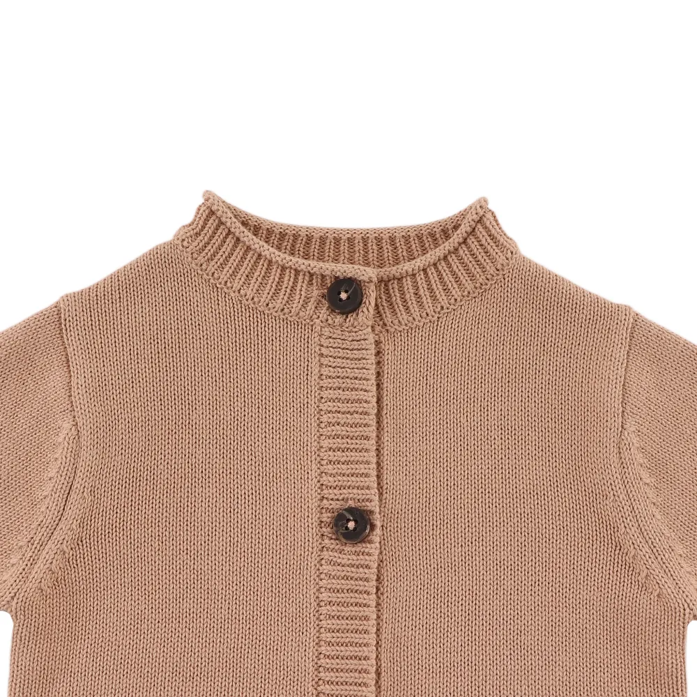 Donsje - Cardigan "Danta Cardigan Fluffy Bunny" | rose mocha