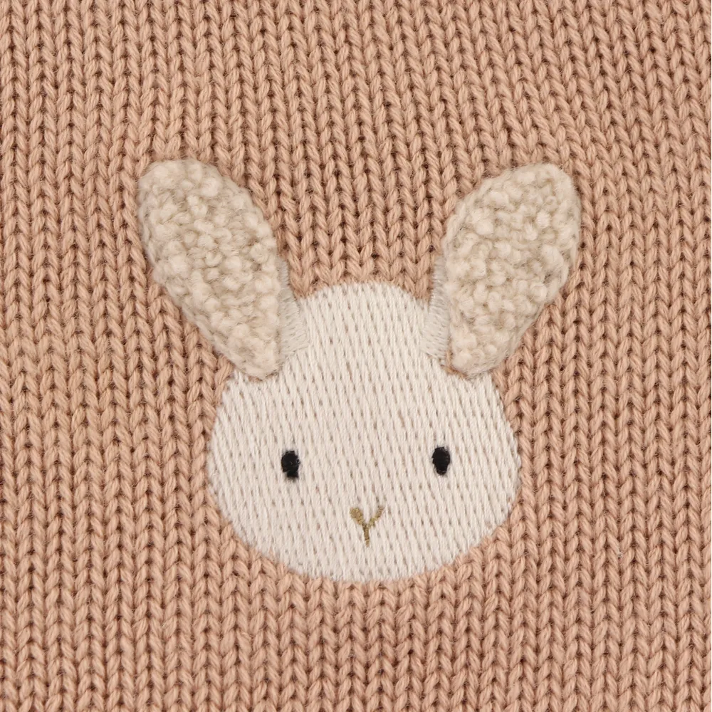Donsje - Cardigan "Danta Cardigan Fluffy Bunny" | rose mocha
