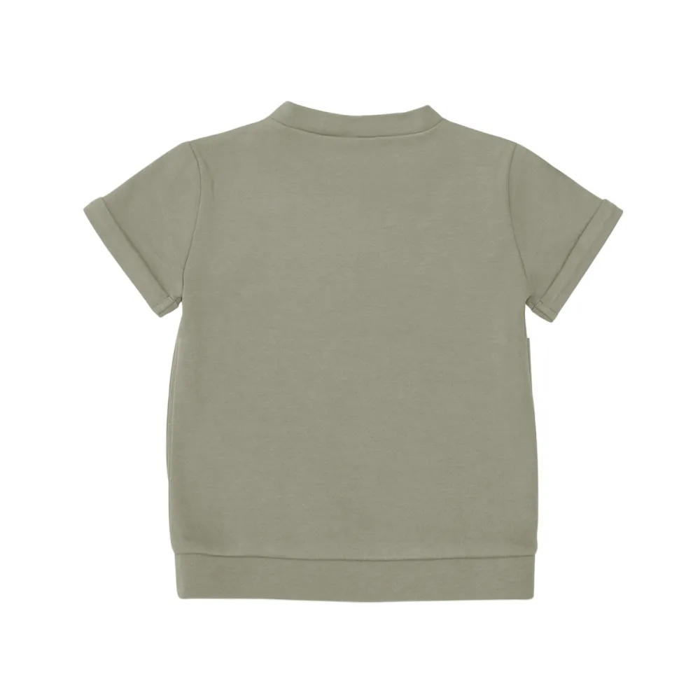 Donsje - T-Shirt "Jarne T-shirt Bear" | dusty green