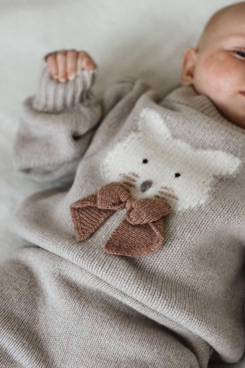Donsje Pullover aus Merinowolle - "Denna Merino Wool Sweater Cat" | Ash Rose Melange