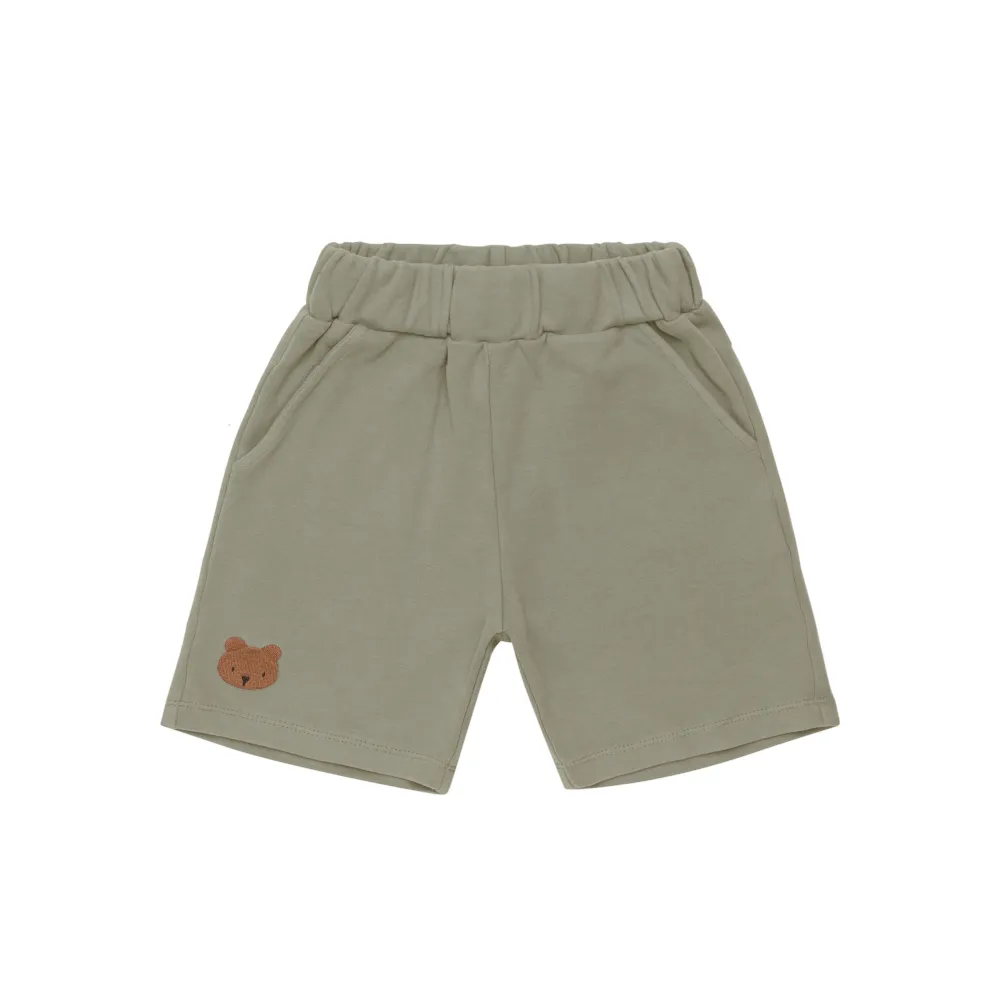 Donsje - Shorts "Ithri Shorts Bear" | dusty green