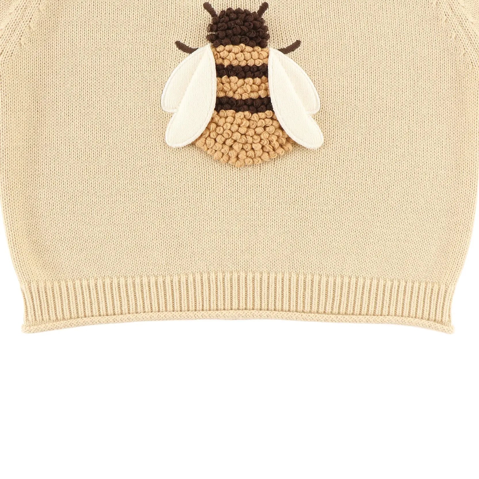 Donsje - Sweater "Valenthe Sweater Bee" | biscuit
