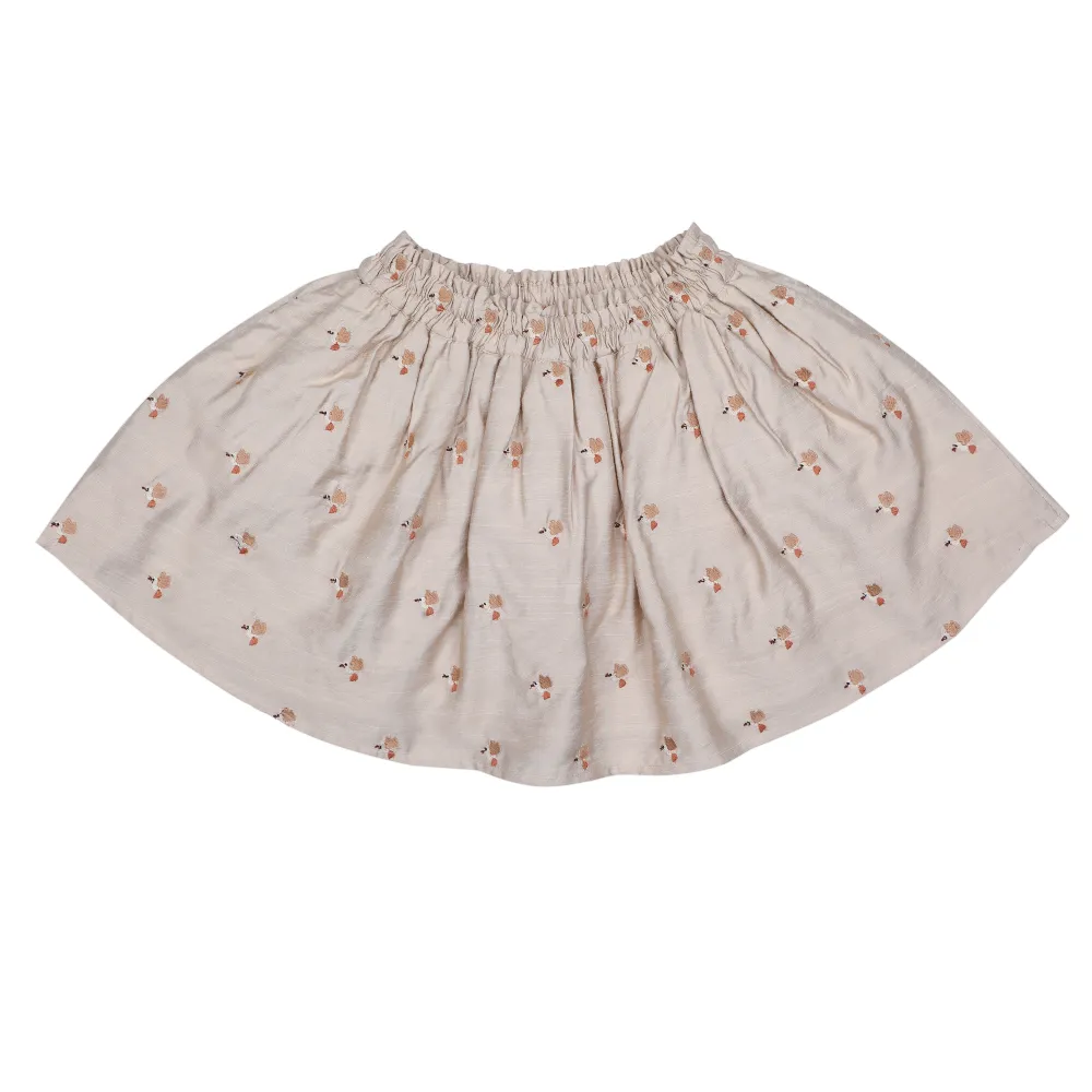 Donsje - Rock "Cayley Skirt Hummingbirds" | soft taupe