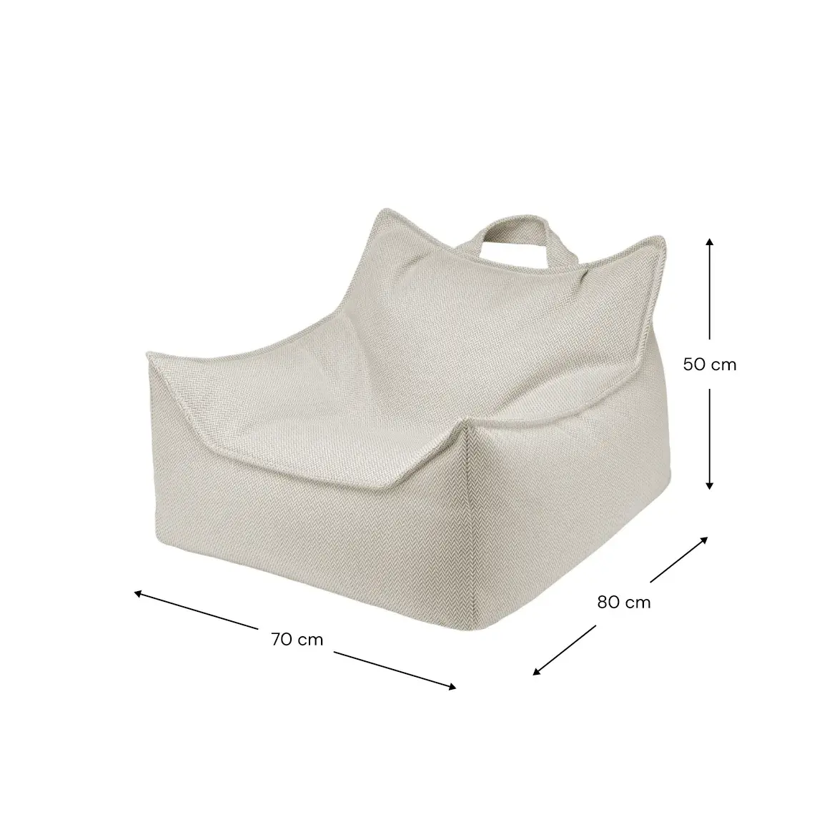 Wigiwama - Outdoor Sitzsack "Terra Outdoor Beanbag Chair" | terra