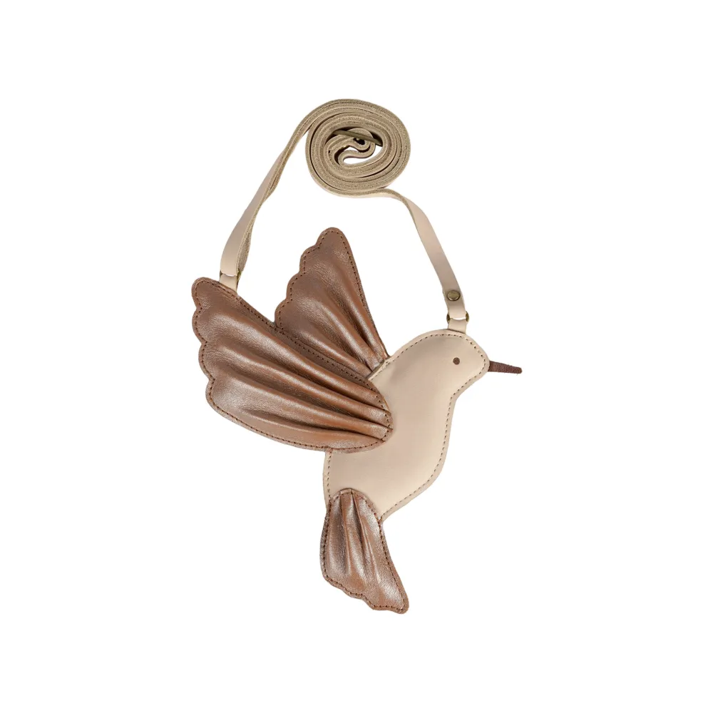 Donsje - Handtasche "Toto Purse Hummingbird" | powder nubuck
