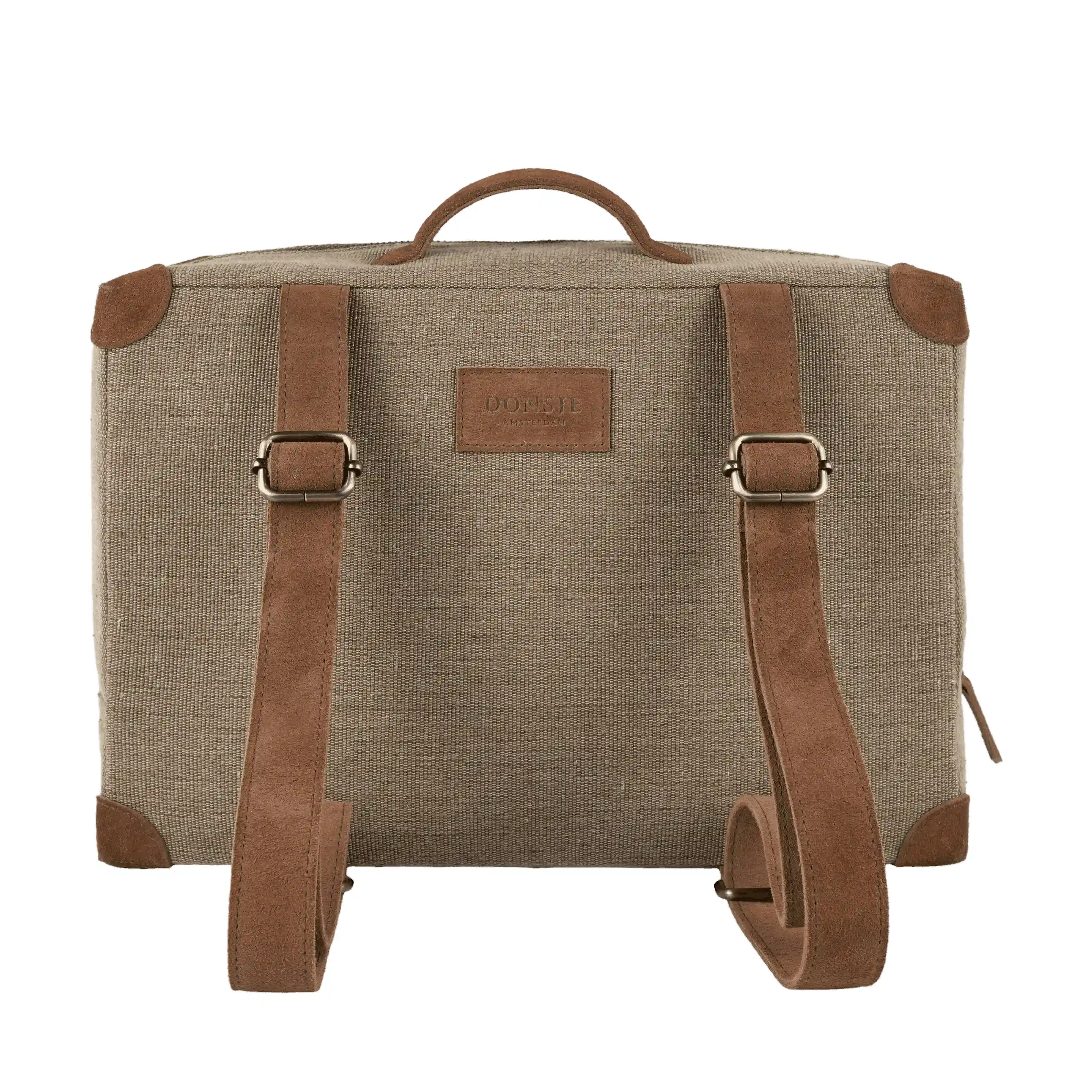 Donsje - Rucksack "Paaki Backpack Fluffy Bear" | teddy brown suede