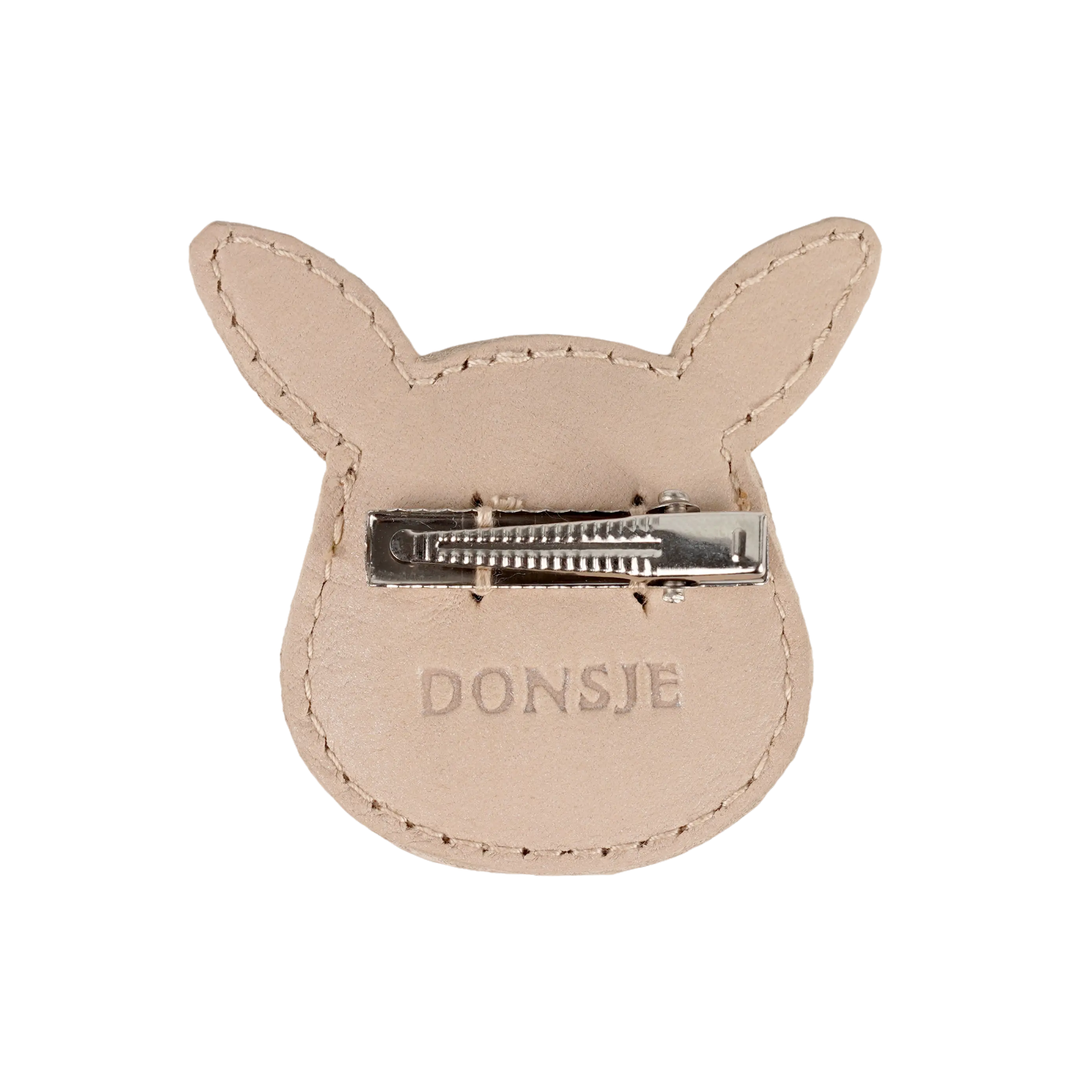 Donsje - Clip "Blinc Clip Pink Bunny" | powder metallic nubuck