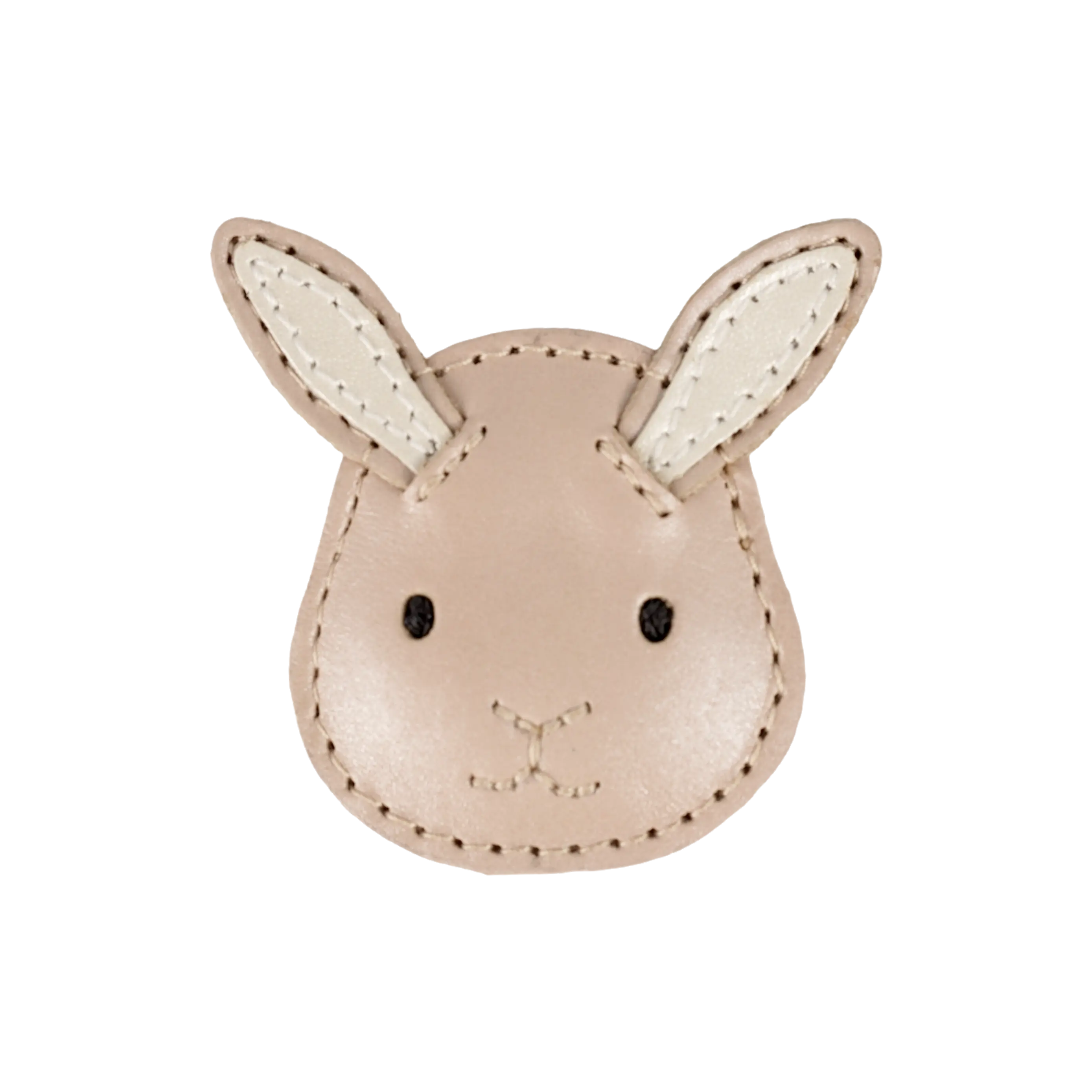 Donsje - Clip "Blinc Clip Pink Bunny" | powder metallic nubuck