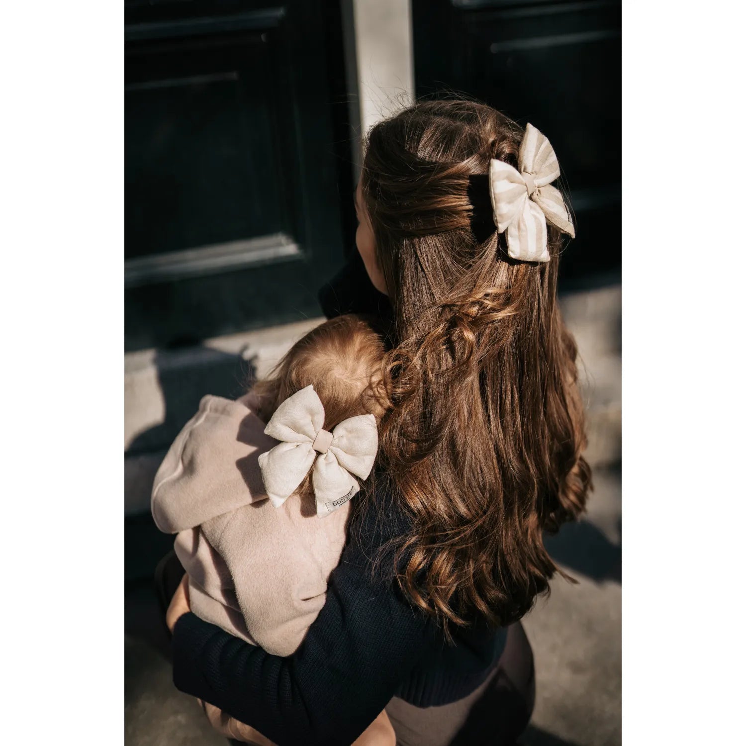 Donsje - Clip "Klasina Clip" | Ivory - Off-White Striped