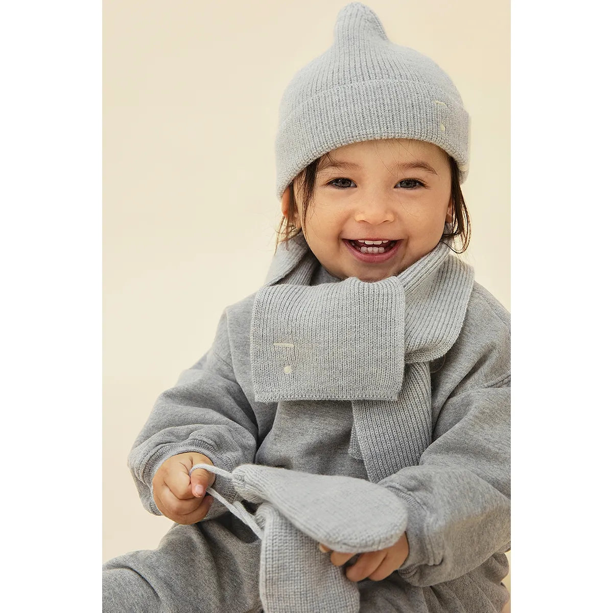 Gray Label - Baby Handschuhe "Baby Knitted Mittens"
