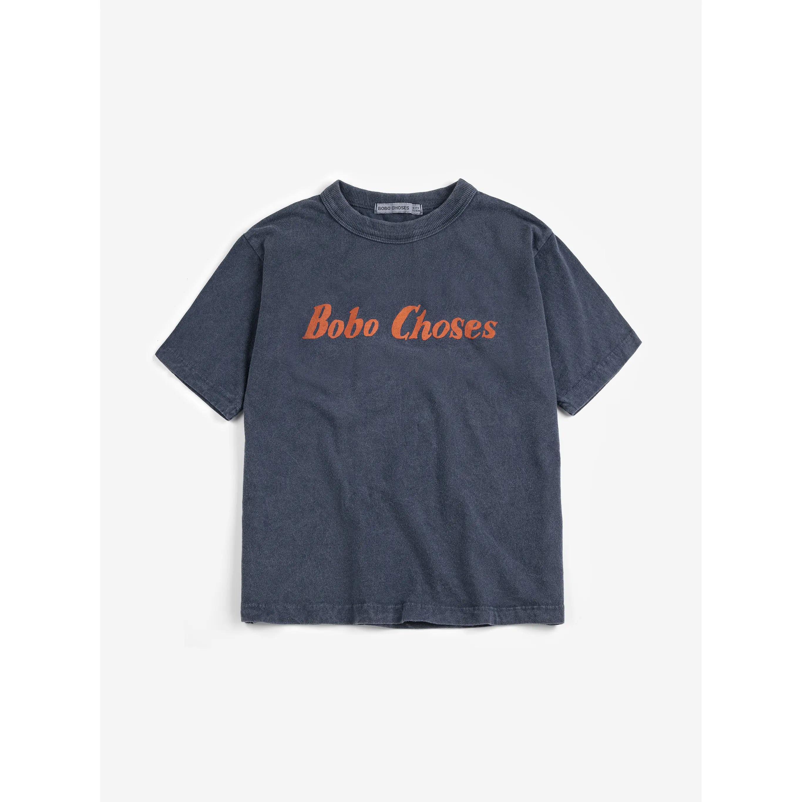 Bobo Choses - T-Shirt "BOBO T-shirt" | dunkelblau / rot