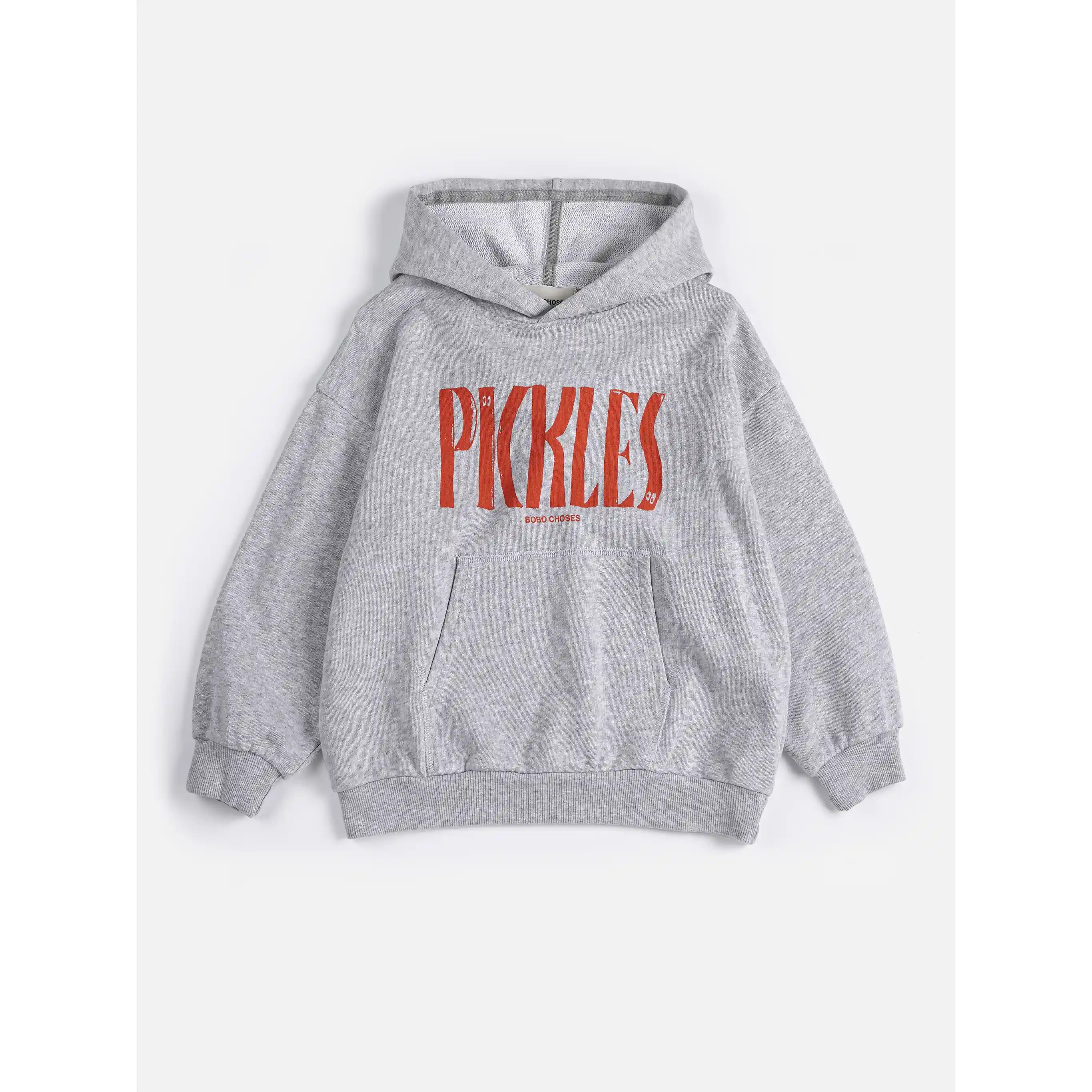 Bobo Choses - Hoodie "Spicy Pickles hoodie" | years pants heather grey