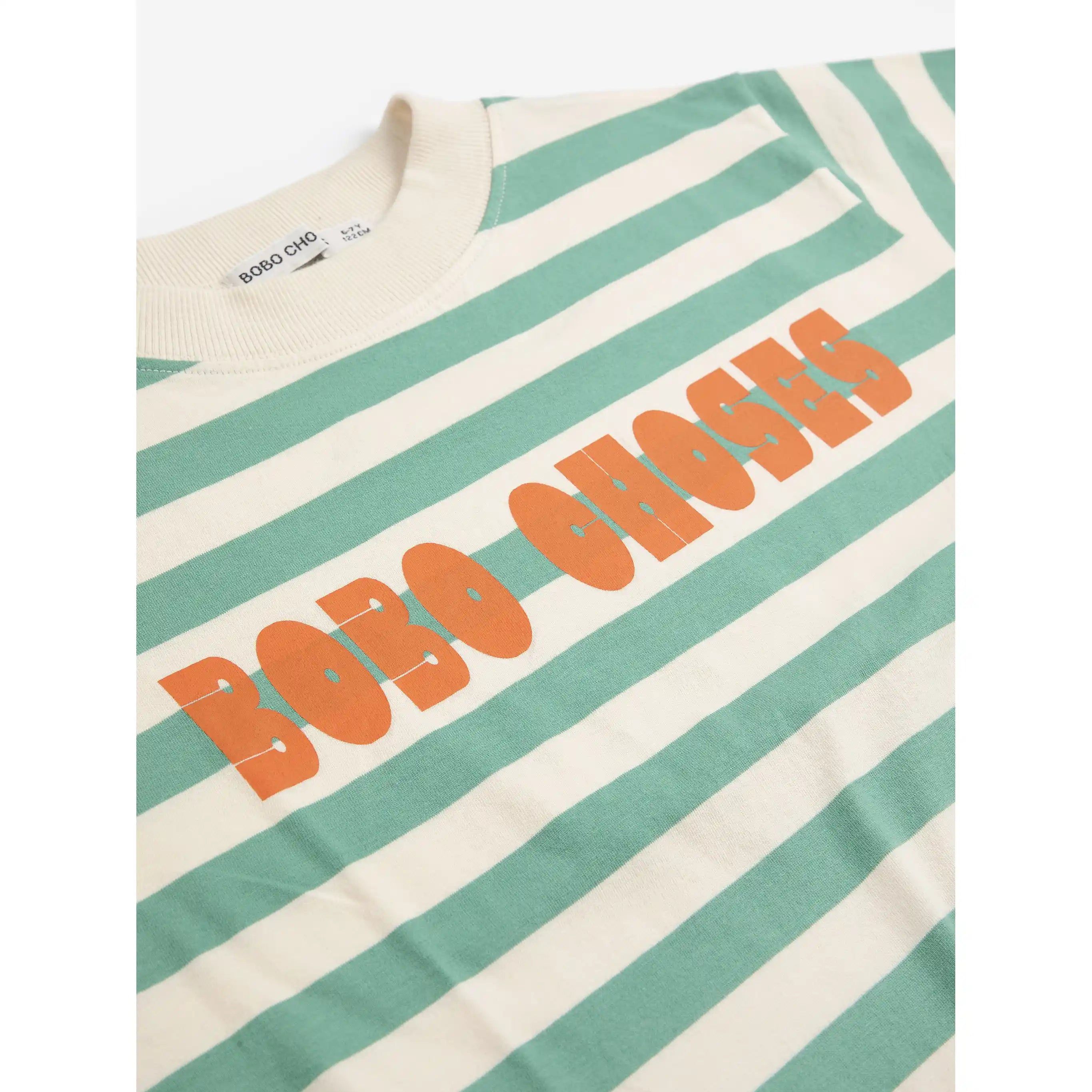 Bobo Choses - T-Shirt "Bobo Choses Modern striped T-shirt" | offwhite