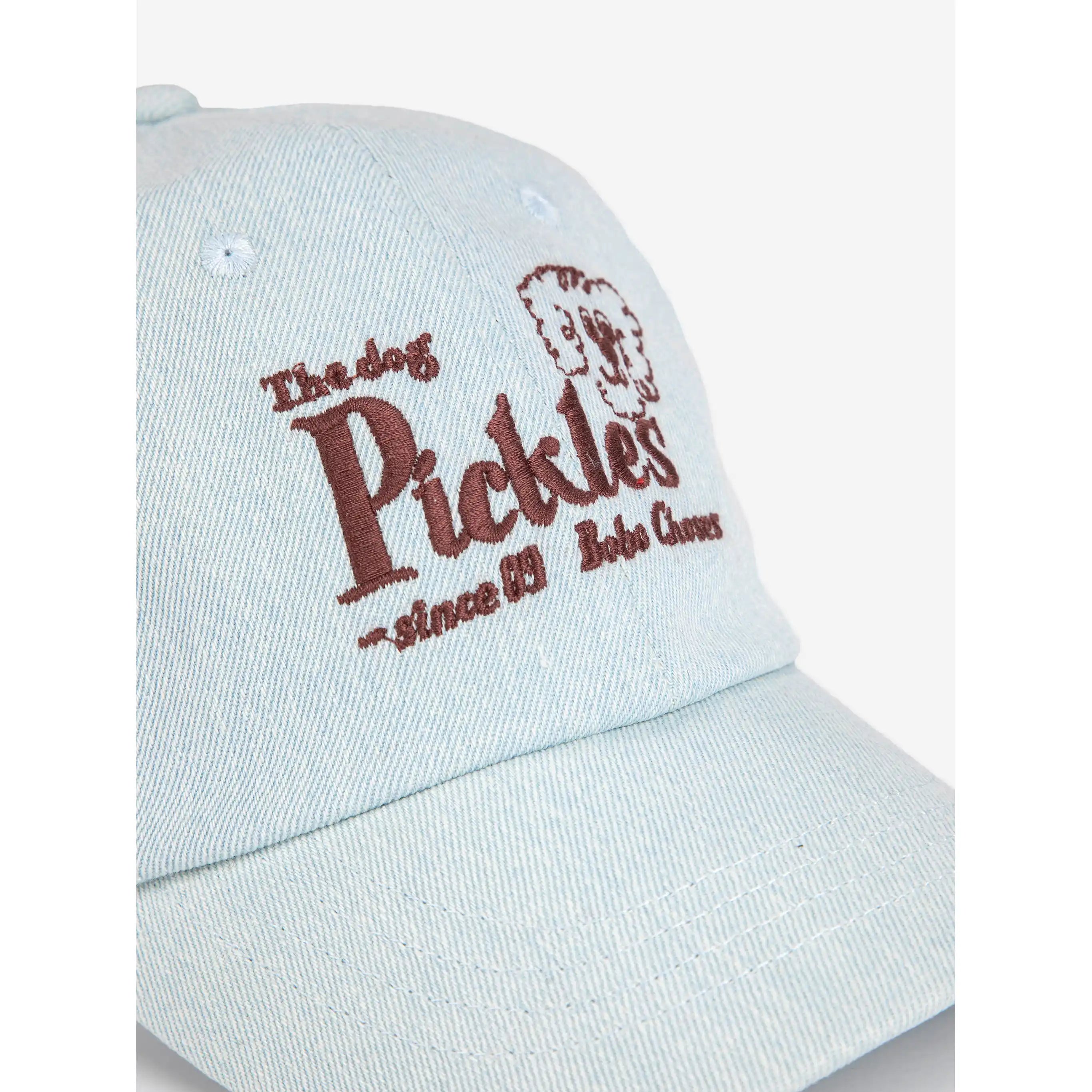 Bobo Choses - Kappe "Pickles The Dog denim cap" | light blue