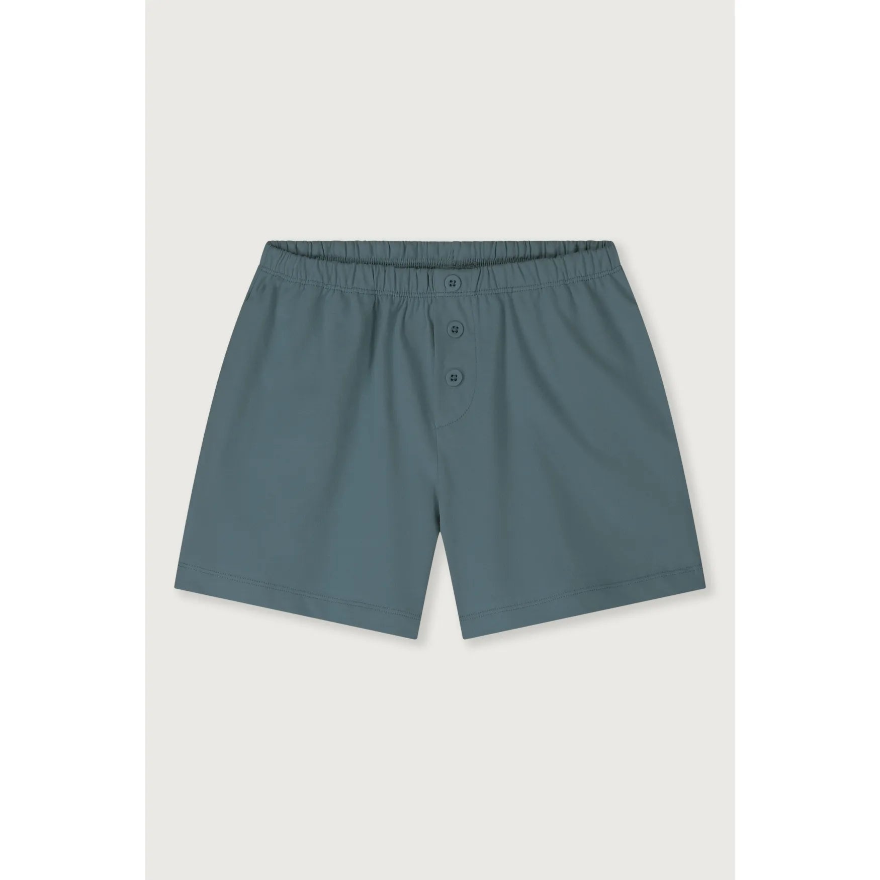 Gray Label - Shorts "Button Shorts GOTS" | blue gray