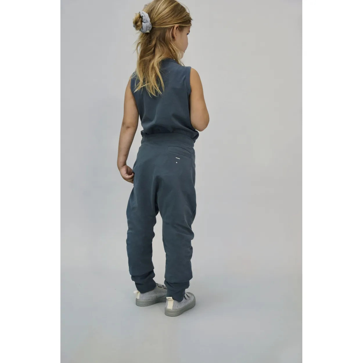 Gray Label - Hose "Baggy Pants GOTS" | blue grey