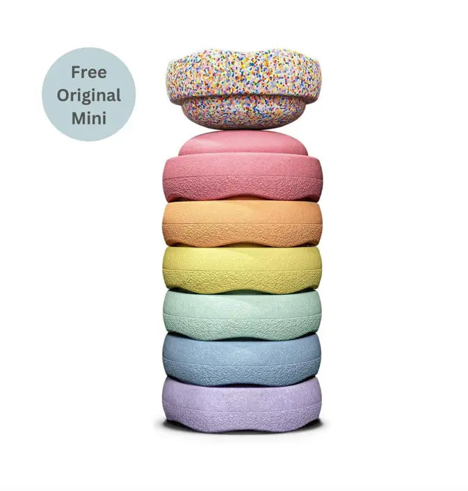 Stapelstein - Oster Special Original Mini rainbow | pastel