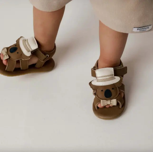 Donsje - Sandale "Stelloux Sandals Groom" | truffle nubuck