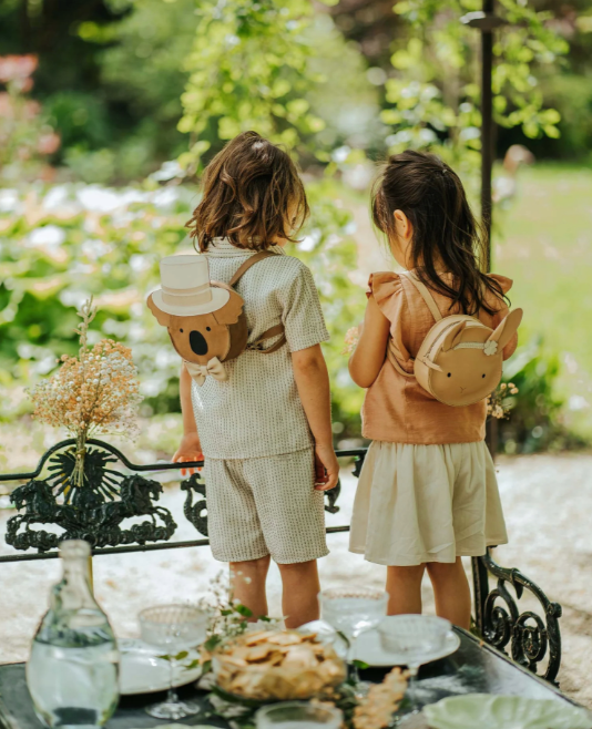 Donsje - Rucksack "Stelloux Backpack Bride" | light rust leather
