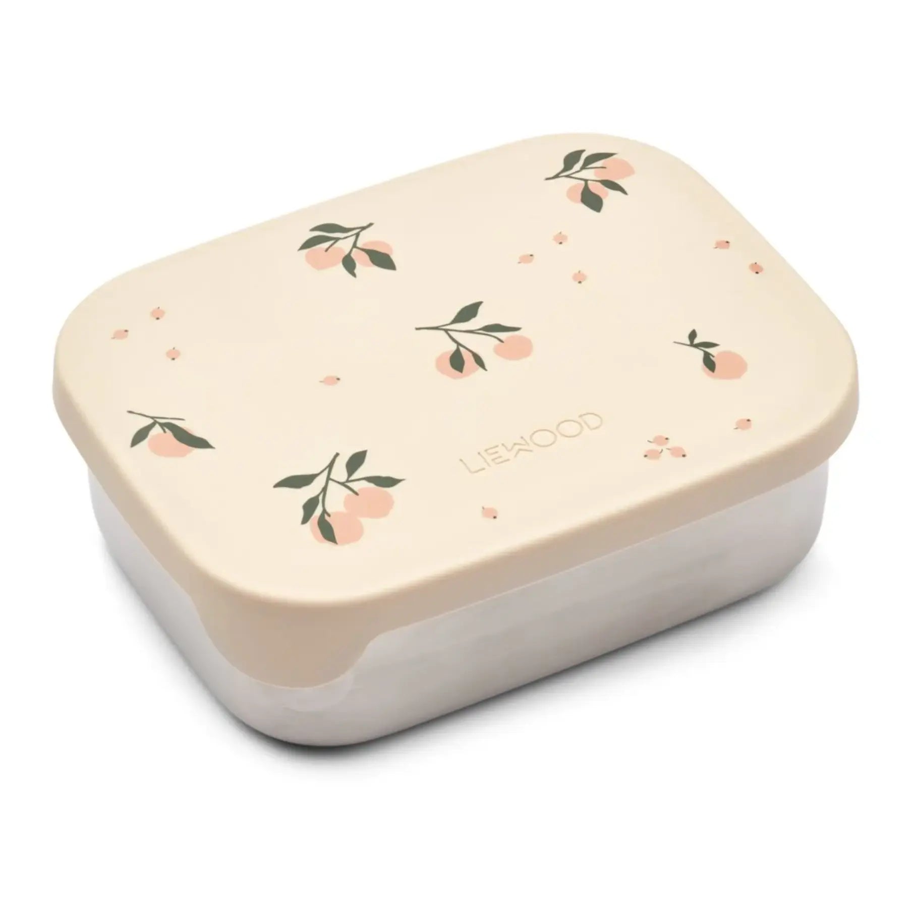 Liewood - Brotdose "Arthur Printed Lunchbox" | peach /  sea shell mix