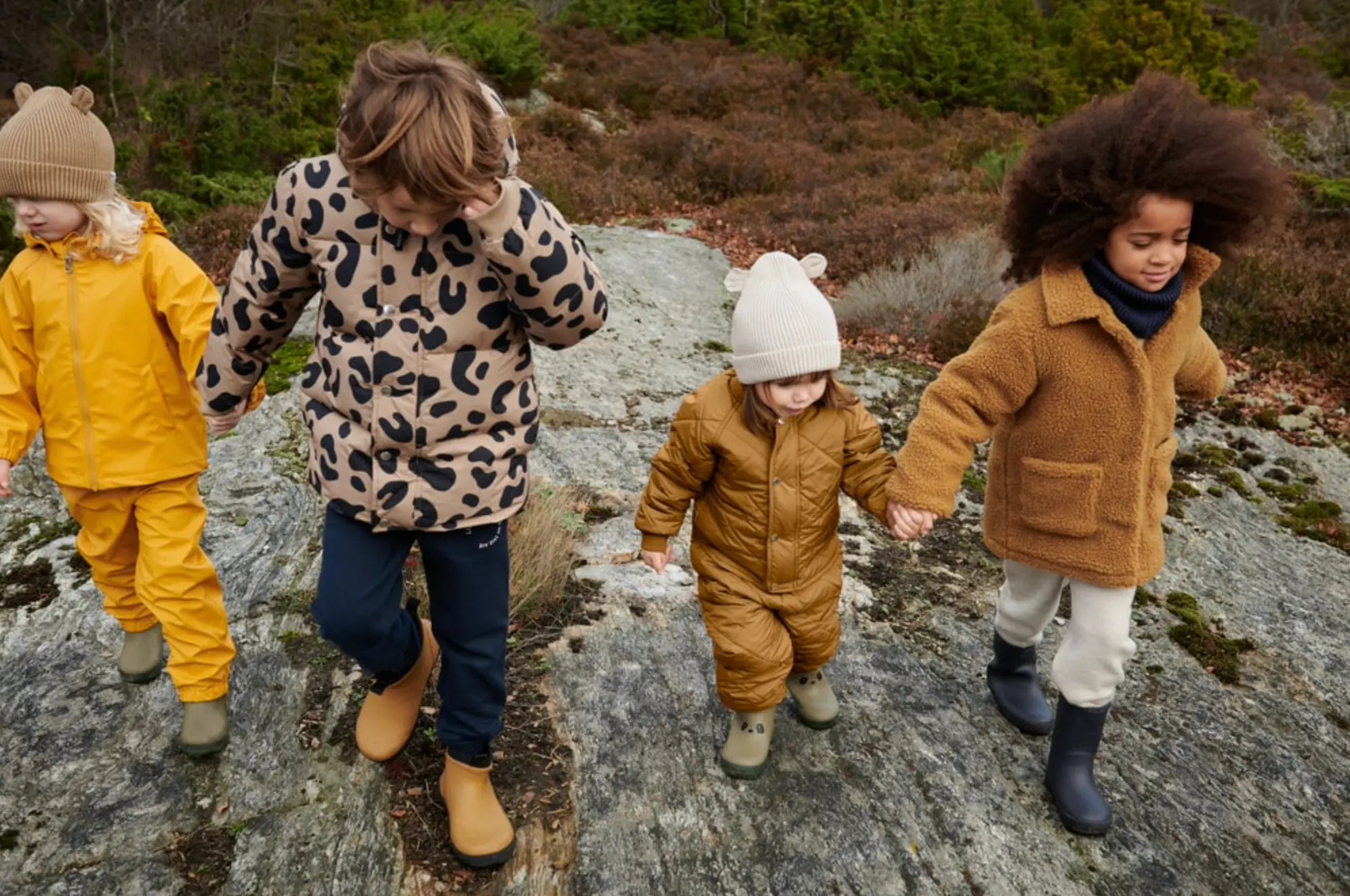 Liewood - Thermo rubber boots "Mason thermo rainboot" | midnight navy / black mix