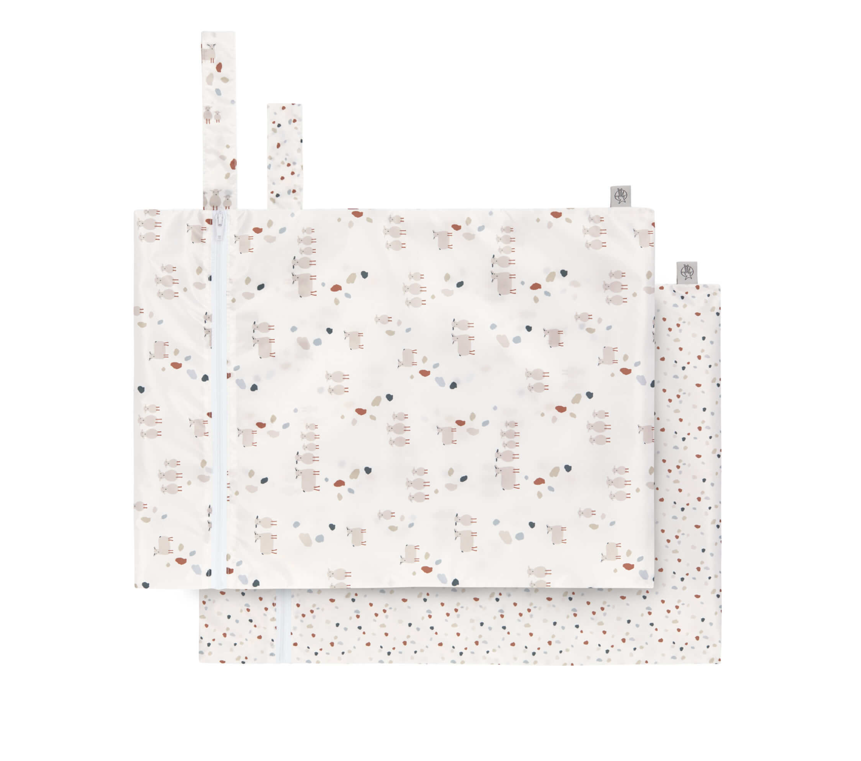 Lässig - Nassbeutel "Wet Bag 2 pcs Tiny Farmer" | Schaf