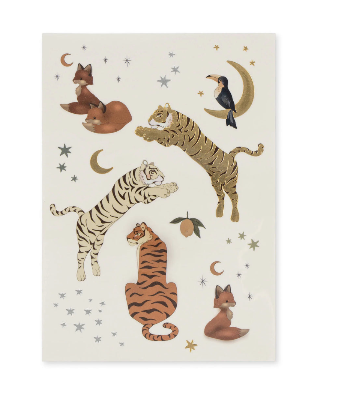 Konges Sløjd - Kinder-tattoos "TATTOOS" | green / Dino