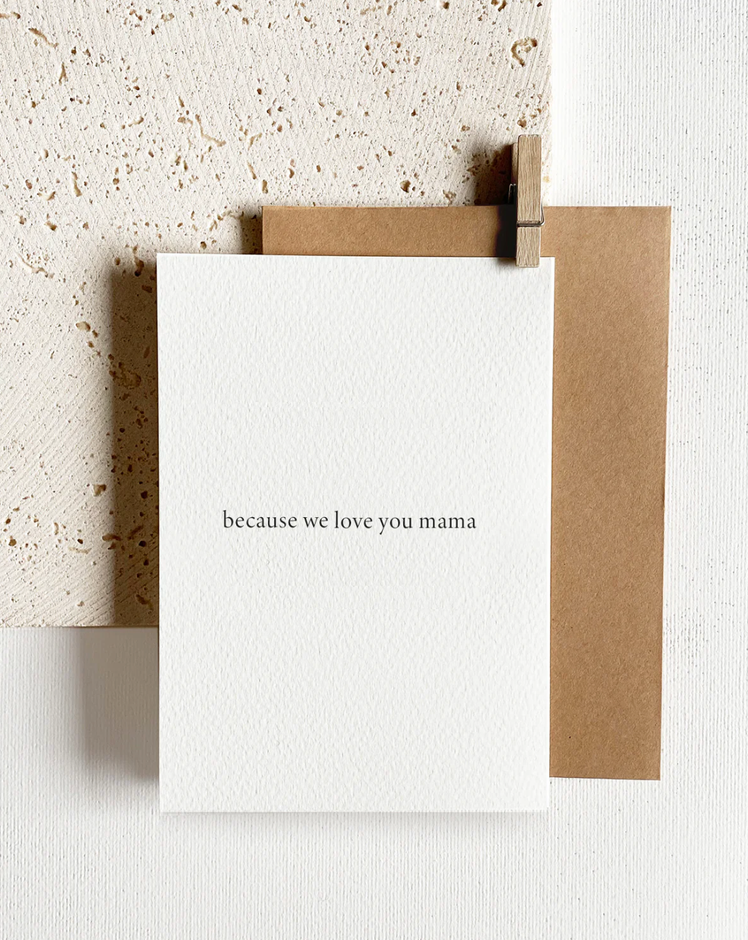 Unique Love - Card "MAMA" | rectangular