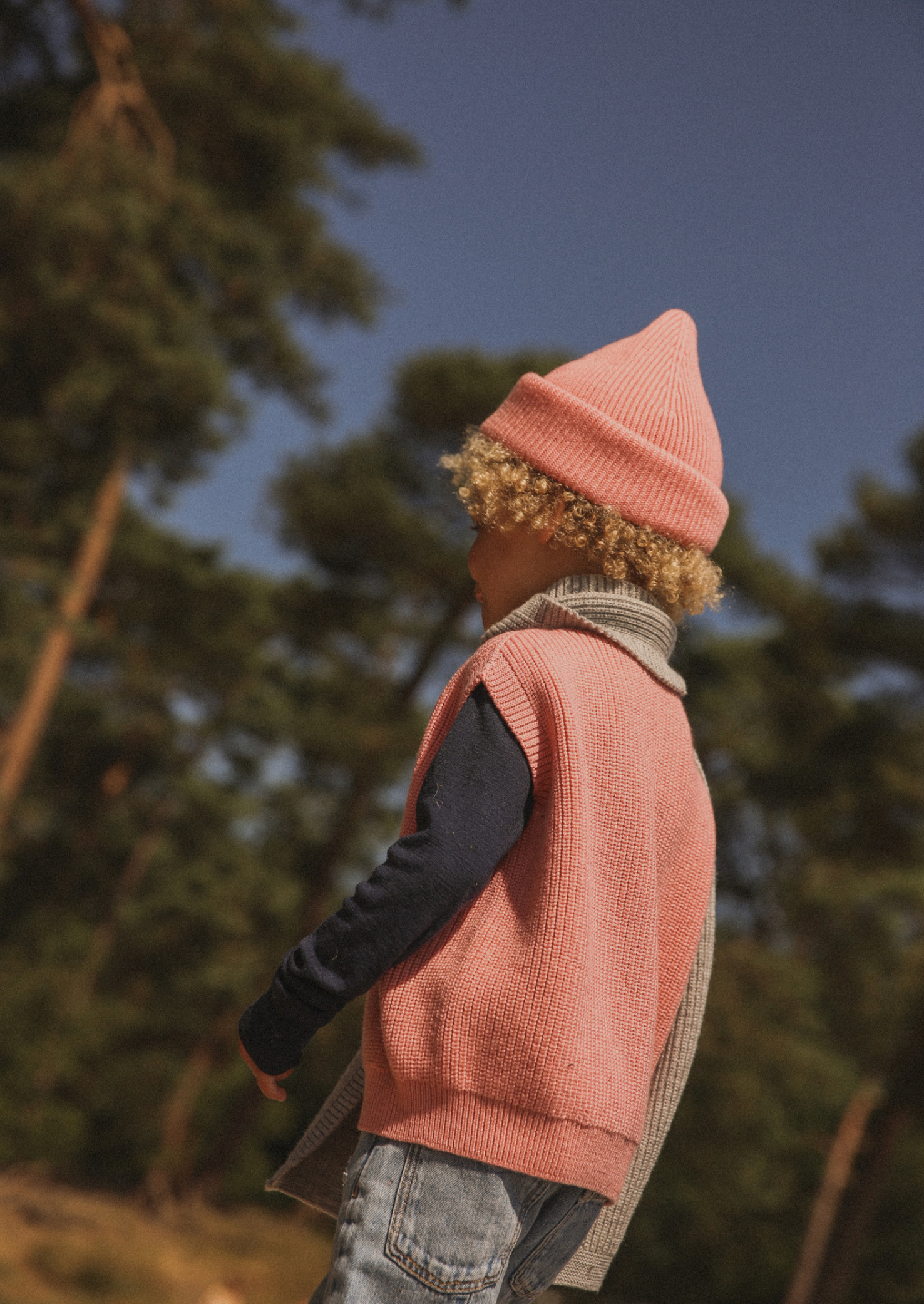 Hvid - Strickpullunder "Vest Harvey KIDS" in verschiedenen Farben