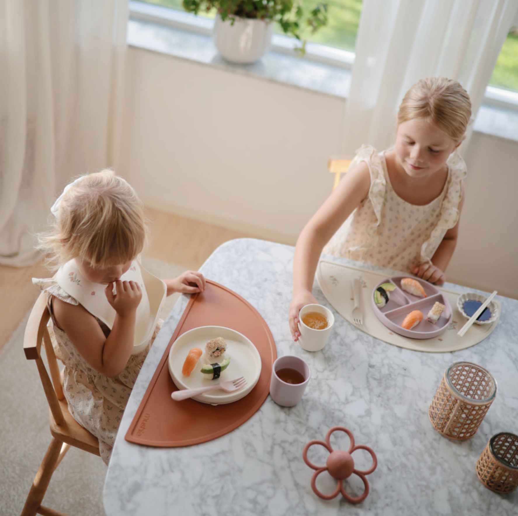 Mushie - Becher im 2er Pack "Mushie Cup Ivory"