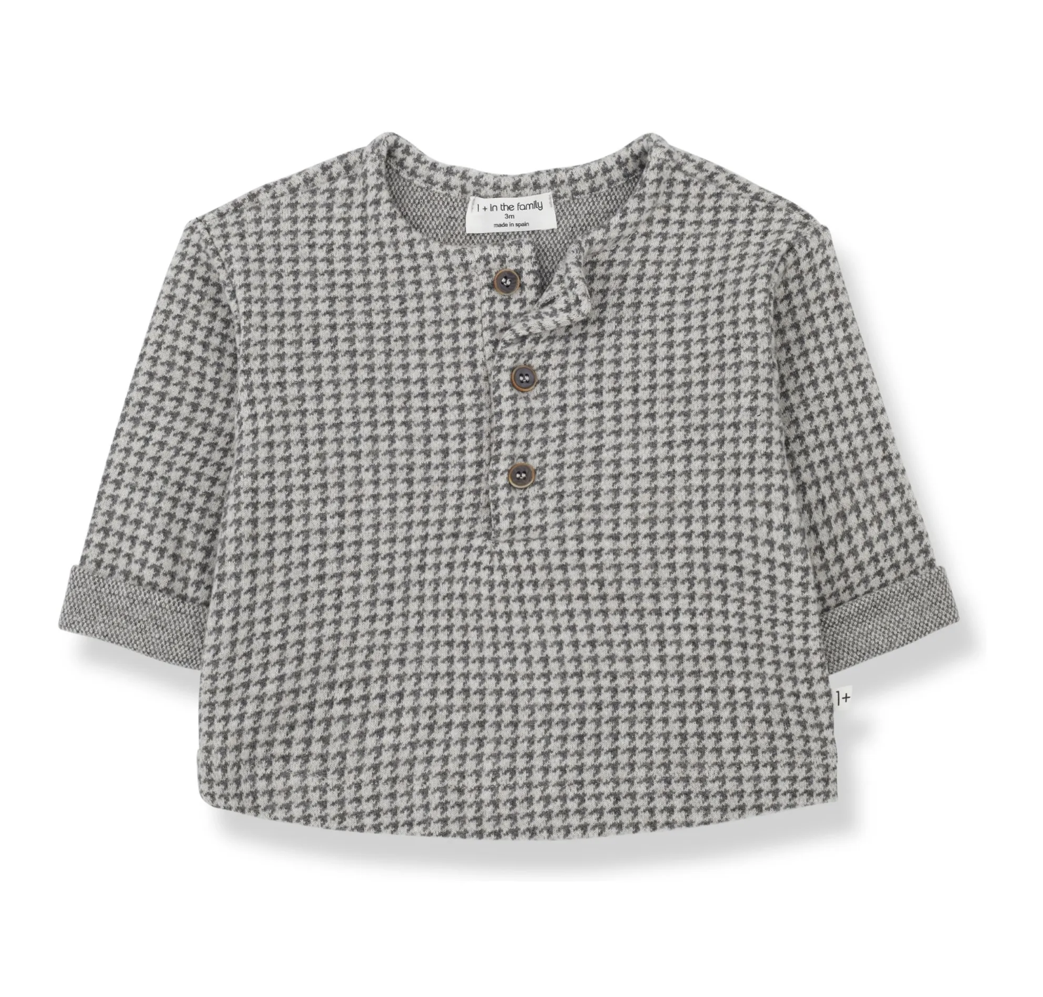 1 + in the Family - shirt "IGNASI" | grey