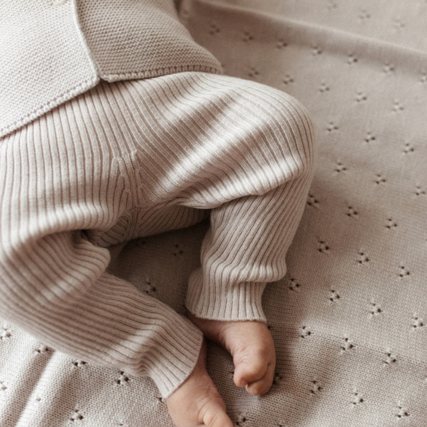 Lille Toni - Leggings "Finn" aus Merinowolle